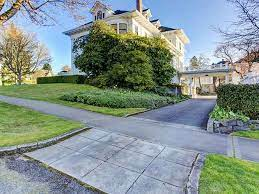 concrete driveway